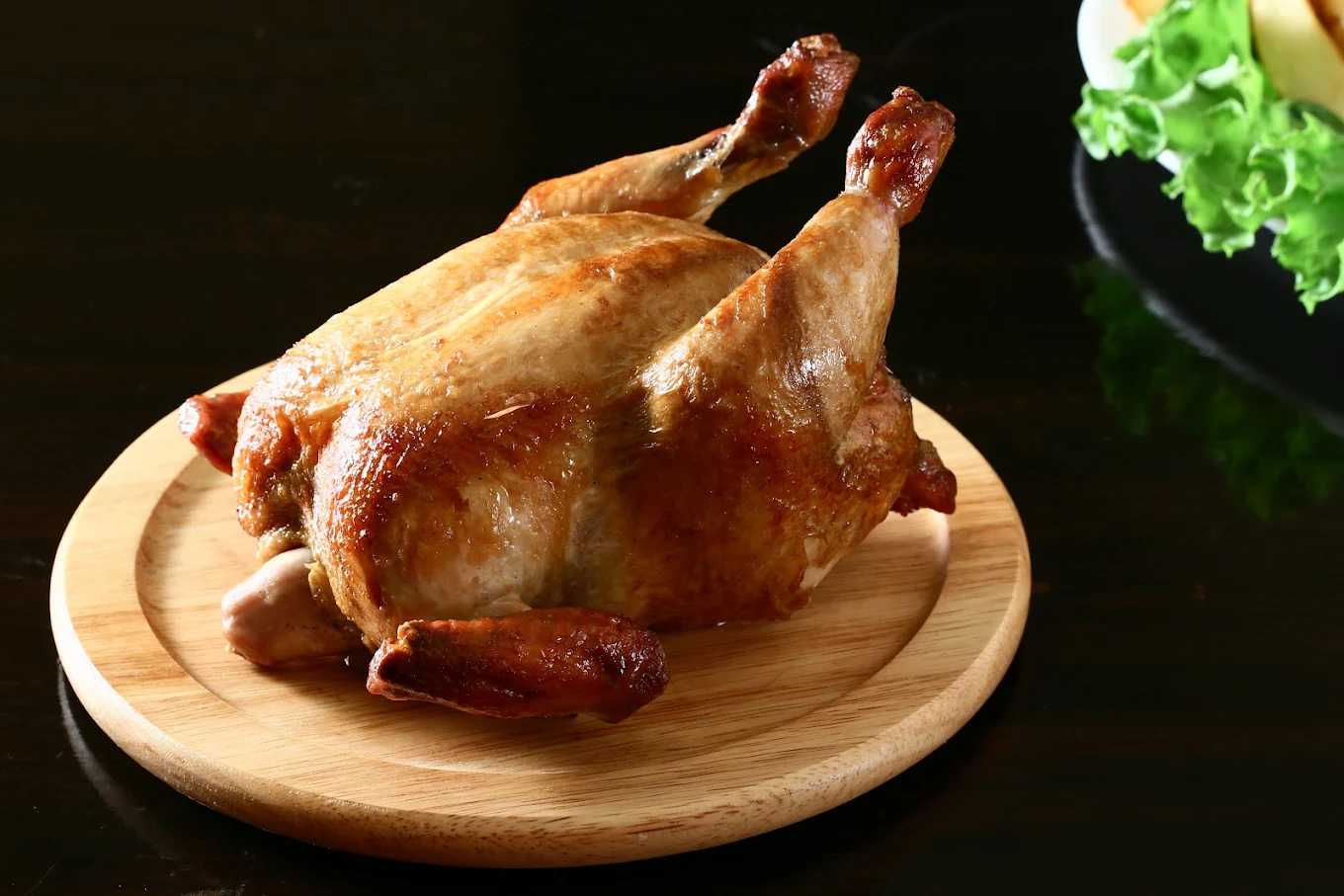 Rotisserie chicken whole